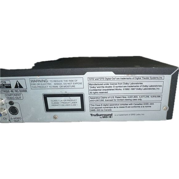 Emerson DVD/CD‎ Player Model EWD7002 Includes Remote Tested Works - Picture 6 of 9